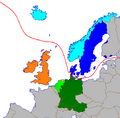 Europe germanic languages