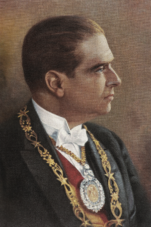 Archivo:Hernando Siles Reyes. Anonymous author. c. 1926, Círculo Militar, La Paz