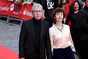 Archivo:José Sacristán y Amparo Pascual - Seminci 2015