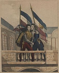 Archivo:La Fayette et Louis-Philippe - 31 juillet 1830
