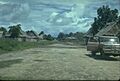 Main Street in Lagunas City in Amazon jungle Peru