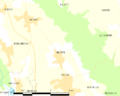 Map commune FR insee code 64119