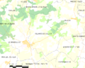 Map commune FR insee code 72376