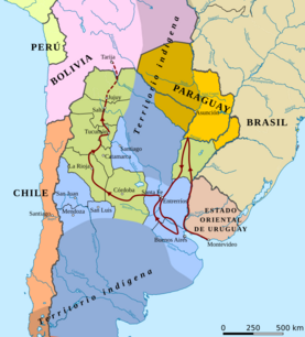 Archivo:Mapa ARGENTINA 1840 expedicion de lavalle