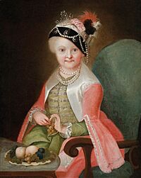 Archivo:Maria Josepha of Austria as a child in Hungarian costume