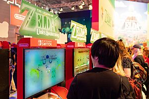 Archivo:Nintendo Switch Zelda Gamescom Cologne 2019 (48605885312)