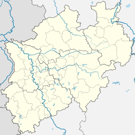 Dortmund ubicada en Renania del Norte-Westfalia