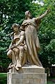 Přemysl et la princesse Libuše par Josef Myslbeck - Parc Vyšehrad Prague