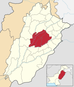 Pakistan - Punjab - Faisalabad (division).svg