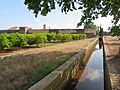 Panorámica de las murallas del poblado de Mascarell, en Nules
