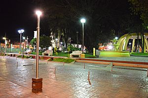 Archivo:Parque Central Siguatepeque