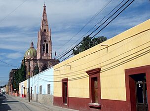 Parroquia de la Asunción, Dolores Hidalgo, Guanajuato - Calle Distrito Federal