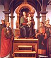 Pietro Perugino Virgin Mary and Saints