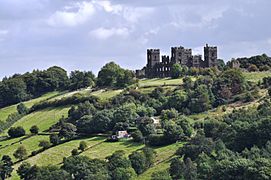 Riber Castle - from Heights of Abraham - Matlock (geograph 1685064)