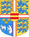 Royal arms of Denmark (1972–2024)