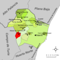 Segart-Mapa del Campo de Murviedro