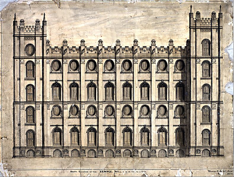 South Elevation of the Temple