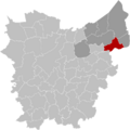 Temse East-Flanders Belgium Map