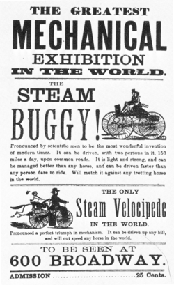 Archivo:The Greatest Mechanical Exhibition in the World. Roper steam handbill