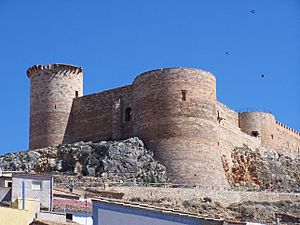 Archivo:Vista norte del Castillo de Mesones