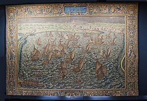 WLANL - mennofokke - Wandtapijt, De slag voor Lillo, Jan de Maecht, 30 mei 1574.jpg