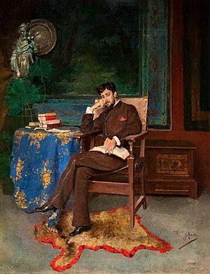 Archivo:(Barcelona) Retrat de Pompeu Gener - Francesc Inglada - Museu Nacional d'Art de Catalunya