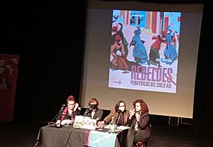 Archivo:Antonina Rodrigo, Laura Vicente, Ana Muiña y Cristina Mateos