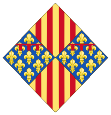 Arms of Margarida of Prades, Queen Consort of Aragon.svg