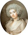 Attribué à Alexandre Kucharski, Portrait de Marie-Soulange Duperré, Madame Laclos (1786)