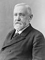Benjamin Harrison, head and shoulders bw photo, 1896 (cropped)