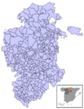 Burgos - Mapa municipal