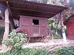 Carruaje antiguo, Casa Perricholi, Tomayquichua Huanuco