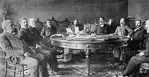 Archivo:Cipriano Castro and his cabinet
