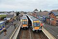 Crossing Trains At Castlerock