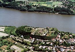 Dunaszekcső légifotó