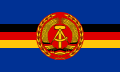 Flag of auxiliary ships of VM (East Germany)