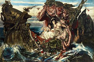 Archivo:Gustav Wertheimer - Der Schiffbruch der Agrippina
