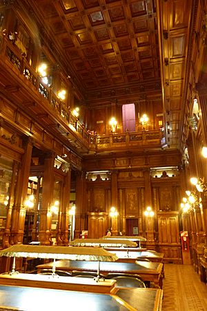 Archivo:Interior biblioteca del Congreso de la Nación Argentina