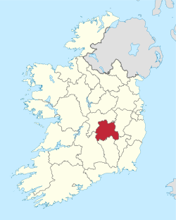 Laois in Ireland.svg
