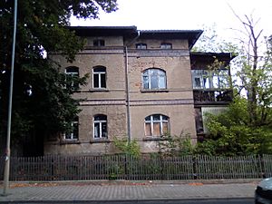 Archivo:Letzter Wohnort Wilhelm Wundts, Straßenansicht, Großbothen