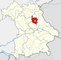 Locator map AS in Bavaria