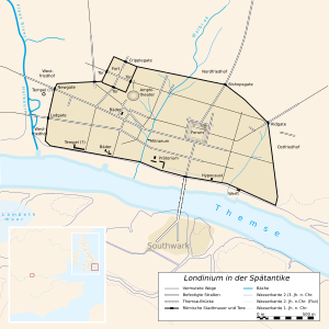 Archivo:Map Londinium 400 AD-de