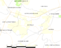 Map commune FR insee code 14444