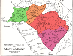 Archivo:Map of the Plains and Sierra Miwok territories (colored)
