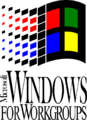 Microsoft Windows for Workgroups logo with wordmark