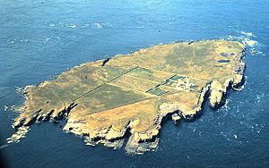 Archivo:Muckle Skerry from the air - geograph.org.uk - 861336