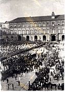 Napoli, Funerale di Enrico Caruso