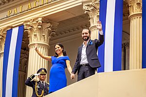 Archivo:Nayib Armando Bukele y Gabriela de Bukele