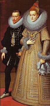 Archivo:Otto van Veen - Portrait of the archdukes Albert and Isabella of Austria