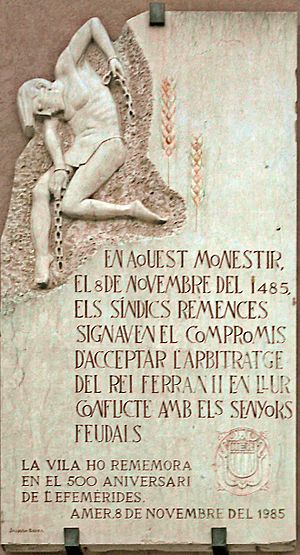 Archivo:Placa remença Amer